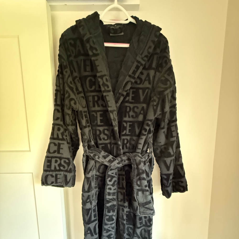 Versace Black robe
